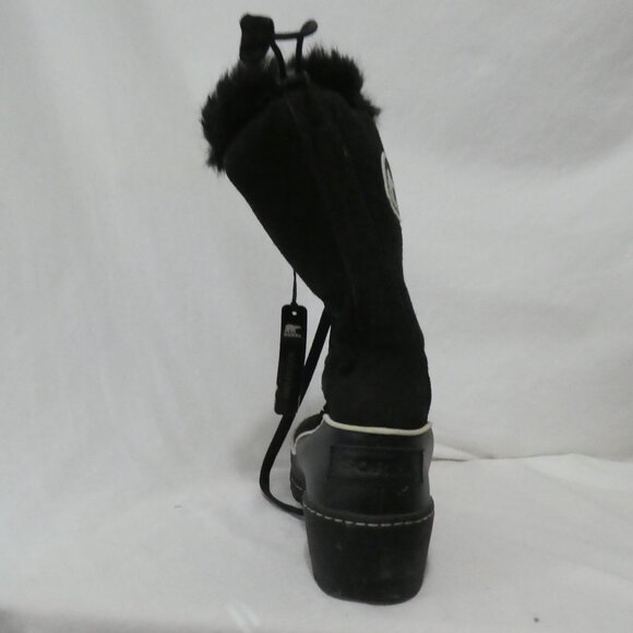 SOREL - Waterproof | 10.5 inch bottom sole measured | Stylish Black Winter Boots - Picture 5 of 12